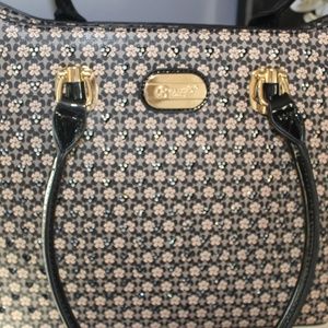 Black Twinkle Star Brangio Italy tote